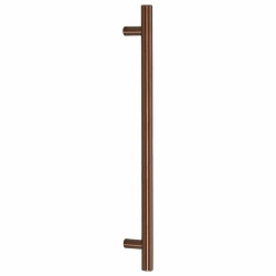 Poignées d'armoire 5 pcs bronze 224 mm acier inoxydable 551407551407