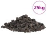 Roches volcaniques 25 kg noir 1-2 cm 551425551425