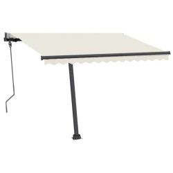 Auvent automatique sur pied 300x250 cm Crème 551460551460