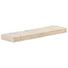 Coussin de plancher de palette Coton 120x40x7 cm Beige 551464551464