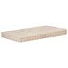 Coussin de plancher de palette Coton 120x80x10 cm Beige 551465551465