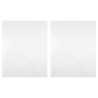 Films de miroir 2 pcs auto-adhésive 90x200 cm PET 551495551495