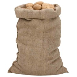 Sacs en jute 30 pcs 60x105 cm 100 % jute 340 g/m² 551499551499