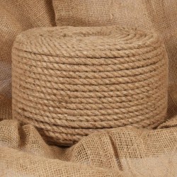 Corde de jute 50 m de long 10 mm d'épaisseur 551524551524