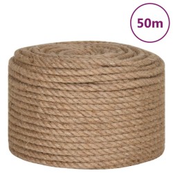 Corde de jute 50 m de long 10 mm d'épaisseur 551524551524