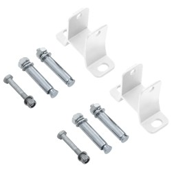 Auvent manuel rétractable avec LED 350x250 cm Crème 551540551540