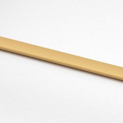 Porte coulissante doré 76x205 cm verre ESG dépoli et aluminium 551550551550