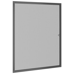 Moustiquaire pour fenêtres Anthracite 80x100 cm 551560551560