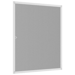 Moustiquaire pour fenêtres Blanc 100x120 cm 551565551565