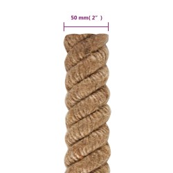 Corde de jute 10 m de long 50 mm d'épaisseur 551566551566