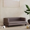 Lit pour chien marron 80x45x30 cm similicuir 551578551578