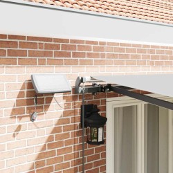 Cadre d'auvent avec Anthracite 4,5 x 2,5 m Aluminium 551603551603