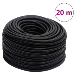 Tuyau d'air hybride noir 0,6" 20 m caoutchouc et PVC 551624551624