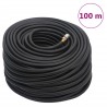 Tuyau d'air hybride noir 0,6" 100 m caoutchouc et PVC 551649551649