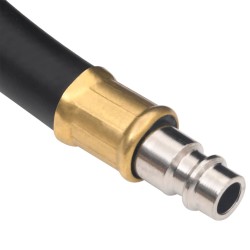 Tuyau d'air hybride noir 0,6" 100 m caoutchouc et PVC 551649551649