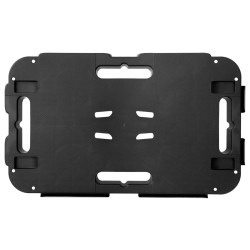 Chariot de transport noir polypropylène 300 kg 551650551650