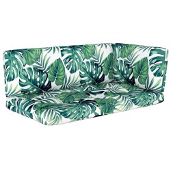 Salon de jardin palette 4pcs avec coussins Bois de pin imprégné 551662551662