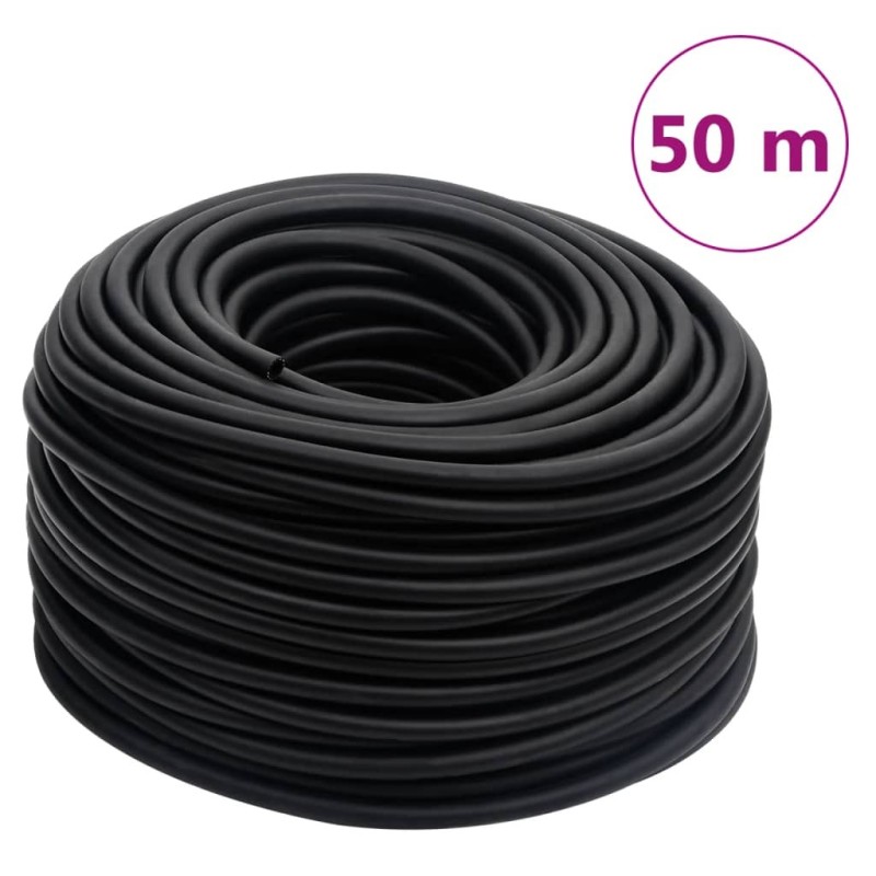 Tuyau d'air hybride noir 0,6" 50 m caoutchouc et PVC 551665551665