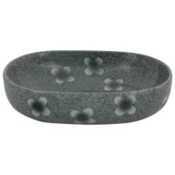 Vasque à poser bleu ovale 59x40x14 cm céramique 551674551674