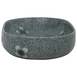 Vasque à poser bleu ovale 59x40x14 cm céramique 551674551674