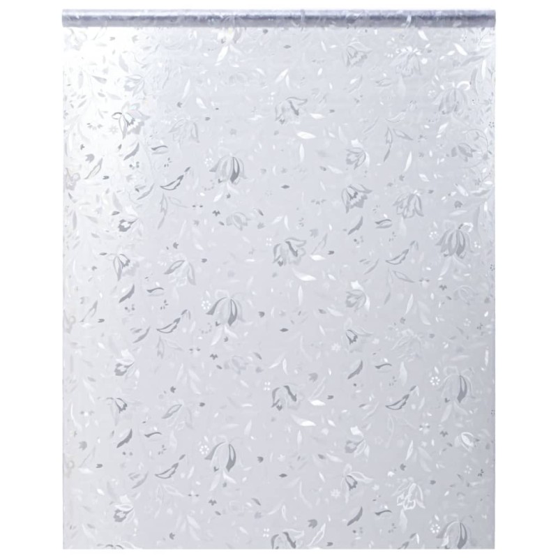 Film pour fenêtre dépoli motif de fleur 45x500 cm PVC 551750551750