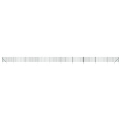 Clôture en treillis métallique et piquet d'ancrage vert 1x25 m 551785551785