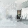 Film pour fenêtre dépoli motif de fleur 60x500 cm PVC 551788551788