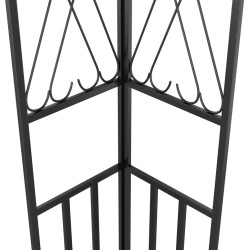 Tonnelle avec guirlande lumineuse à LED 3x3 m Taupe Tissu 551800551800