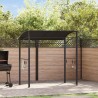 Belvédère de barbecue 215x150x220 cm Anthracite Acier 551822551822