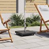 Socle de parasol Granite 30 kg Carré Noir 551825551825