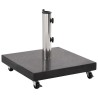 Socle de parasol Granite 30 kg Carré Noir 551825551825