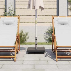 Socle de parasol Granite 30 kg Carré Noir 551825551825