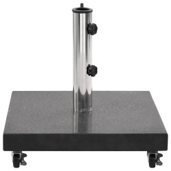 Socle de parasol Granite 30 kg Carré Noir 551825551825