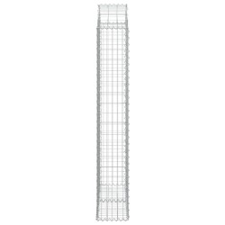 Panier de gabions arqué 100x30x180/200 cm Fer galvanisé 551877551877