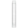 Panier de gabions arqué 100x30x180/200 cm Fer galvanisé 551877551877