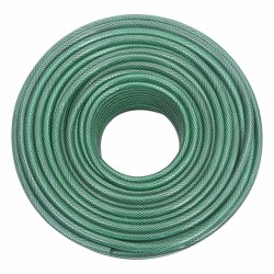 Tuyau d'arrosage avec jeu de raccords vert 0,5" 100 m PVC 551957551957