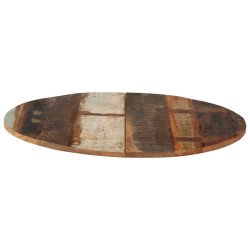 Dessus de table rond 70 cm 15-16 mm Bois de récupération 551963551963