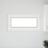 Fenêtre de sous-sol RISOR Blanc 100 x 50 cm PVC et verre 551975551975