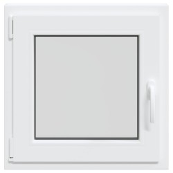 Fenêtre de sous-sol RISOR Blanc 50 x 50 cm PVC et verre 551980551980
