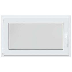 Fenêtre de sous-sol RISOR Blanc 100 x 70 cm PVC et verre 551987551987