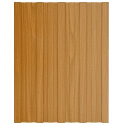 Panneau de toiture 12 pcs Naturel 60 x 45 cm Acier galvanisé 551993551993