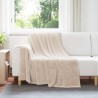 Couvertures à jeter 6 pcs Beige 150 x 200 cm Toison 551995551995