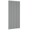 Panneau de toiture 36 pcs Gris 100 x 45 cm Acier galvanisé 552000552000