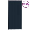 Panneau de toiture 36 pcs Anthracite 100 x 45 cm 552002552002