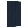 Panneau de toiture 36 pcs Anthracite 80 x 45 cm Acier galvanisé 552013552013