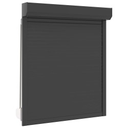 Store Roulant Anthracite 110 x 130 cm Aluminium et Polyuréthane 552041552041