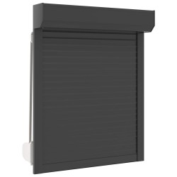 Store Roulant Anthracite 80 x 100 cm Aluminium et Polyuréthane 552042552042