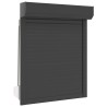 Store Roulant Anthracite 80 x 100 cm Aluminium et Polyuréthane 552042552042