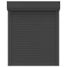 Store Roulant Anthracite 80 x 100 cm Aluminium et Polyuréthane 552042552042
