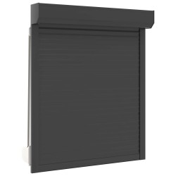 Store Roulant Anthracite 100 x 130 cm Aluminium et Polyuréthane 552045552045